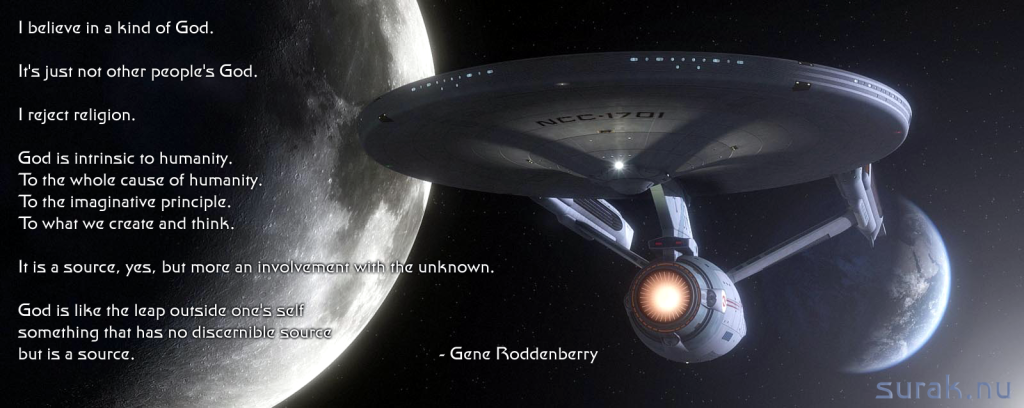 Gene Roddenberry and God